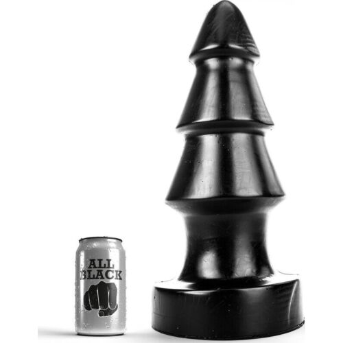 Buttplug Loviux All Black Desafío Anal 40 cm pro pokročilé