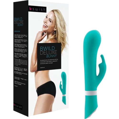 Vibrátor B SWISH BWILD DELUXE BUNNY pro dvojitou stimulaci