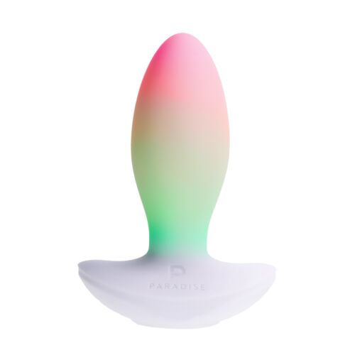 Vibrátor Paradise Pleasure Products The Plug s RGB osvětlením