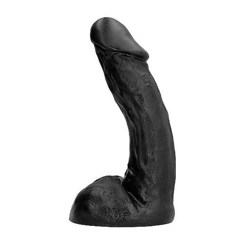 Dildo All Black 28 cm pro stimulaci G-bodu