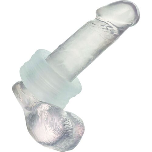 Masturbátor CALEXOTICS Boundless Bumper-Stroker Ring s texturovaným kroužkem