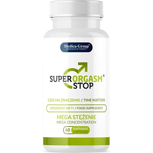 Kapsle MEDICA GROUP Super Orgasm Stop pro kontrolu ejakulace