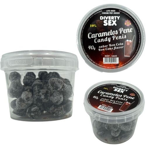 Caramelky Divertidos Diablo Picante - Rum Cola
