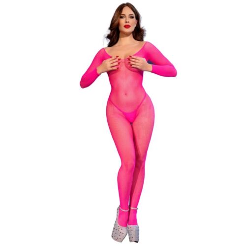 Bodystocking Chilirose CR 4894 s dlouhými rukávy