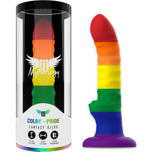 Dildo MYTHOLOGY Colby Pride | Ergonomický a všestranný