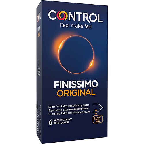 Kondomy Control Finissimo 6 kusů | Citlivost extrémní