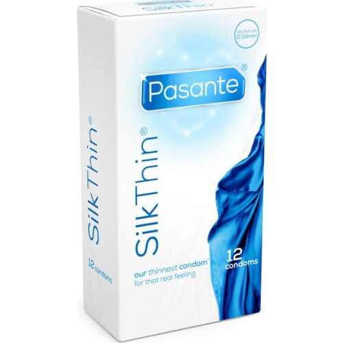 Kondomy Pasante Silk Thin 12 kusů