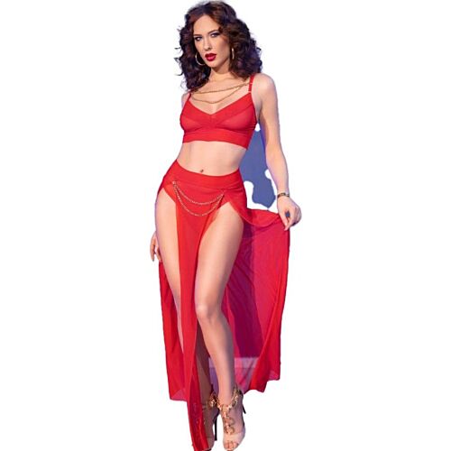 Lencería CHILIROSE CR 4850 s provokativními detaily