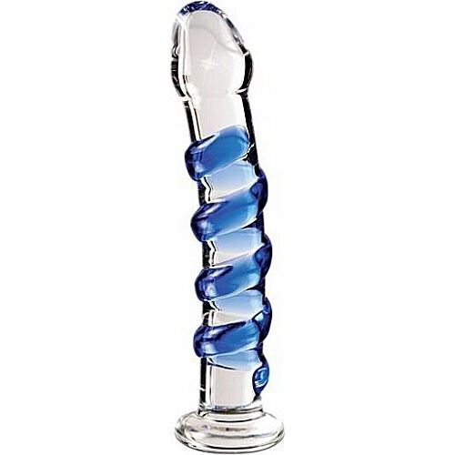 Masážní hračka ICICLES N. 05 z kvalitního skla