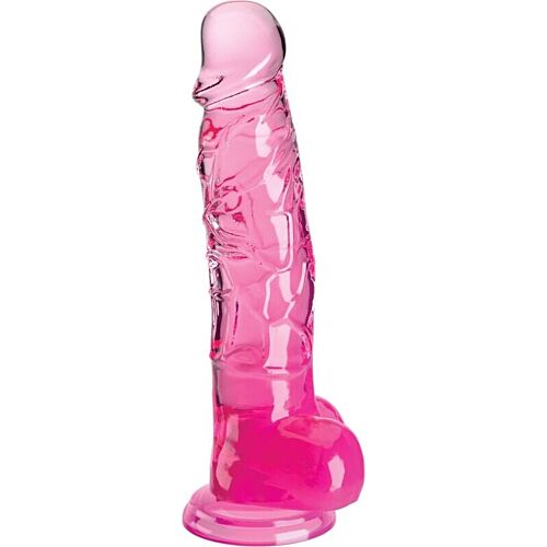 Dildo King Cock Clear 16.5 cm s varlaty