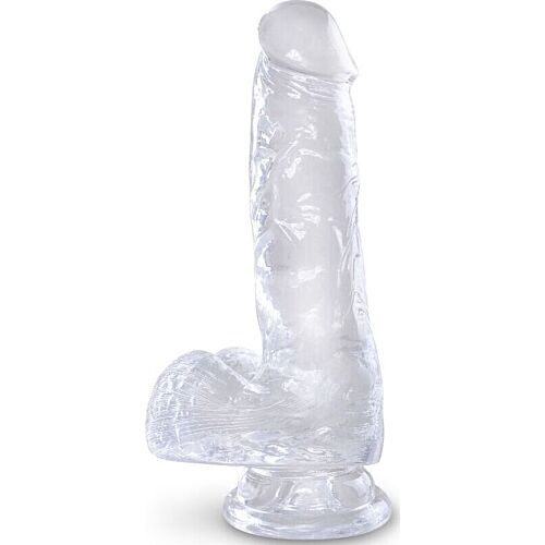 Dildo King Cock Clear 13,5 cm