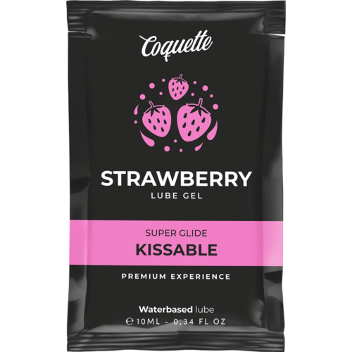 Kissable Lubricant Coquette Cosmetics Strawberry 10 ml