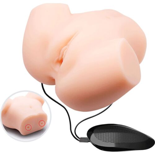 Masturbátor CRAZY BULL Dvojitá vibrace pro realistické pocity