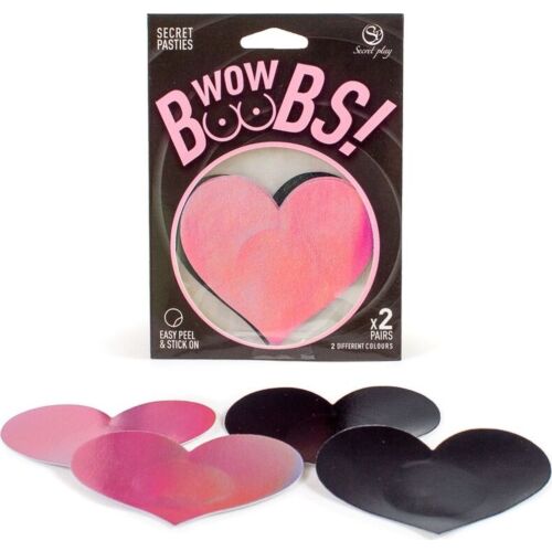Nipple Covers SECRETPLAY WOW BOOBS Heart Shape
