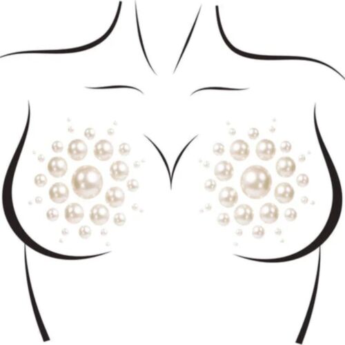 Cubrepezony Leg Avenue Isla s třpytkami