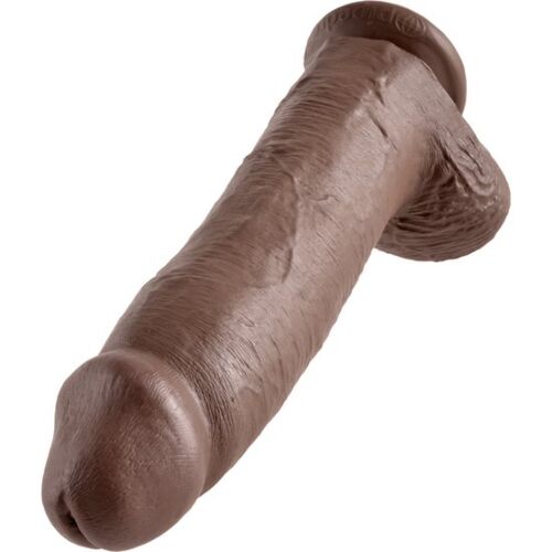 Dildo KING COCK 30.48 CM s balónky