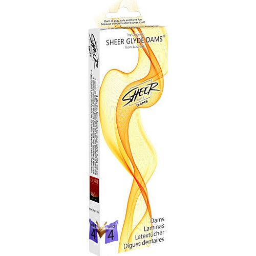 Dams Sexuales SHEER GLYDE s aroma lesních malin