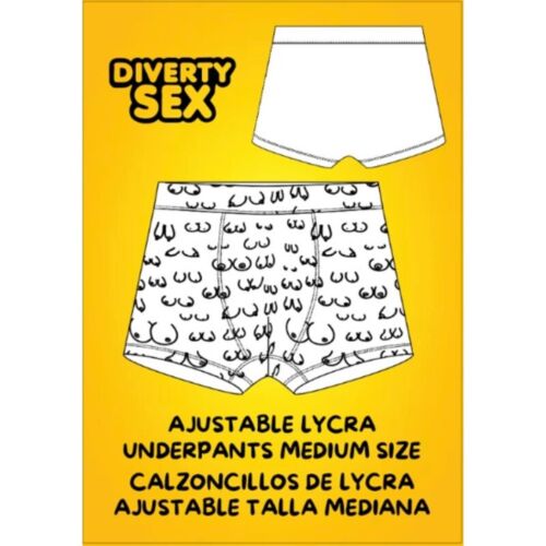 Boxerky DIABLO PICANTE s potiskem prsou Medium