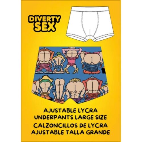 Boxerky Diablo Picante s potiskem zadků