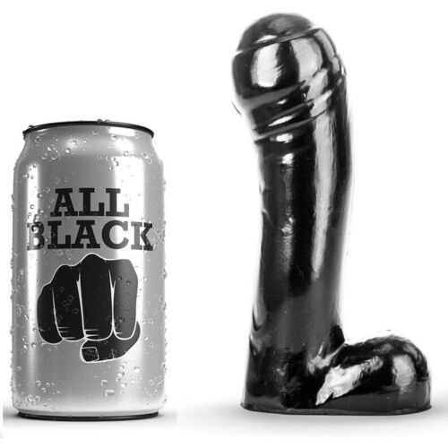 Dildo All Black Loviux 15 cm pro začátečníky