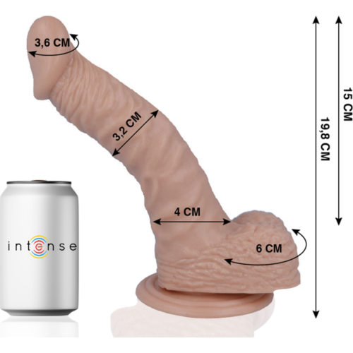 Dildo Mr. Intense 19.8 cm pro realistické potěšení