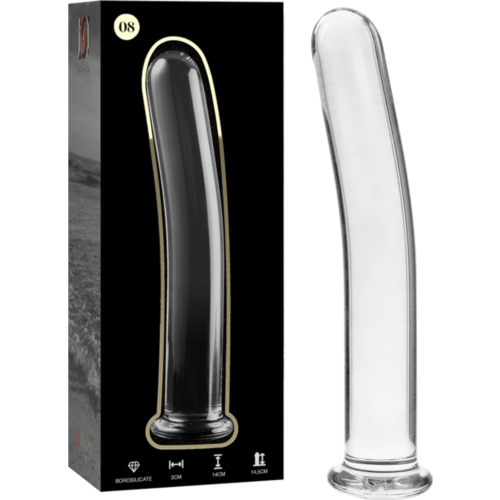 Dildo Ibiza Nebula Series 8 - Sklo pro anální stimulaci