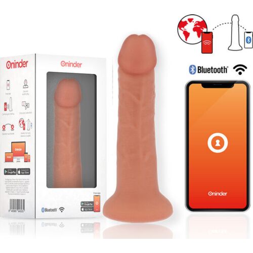 Vibrátor ONINDER Bogotá 17.5cm s aplikací