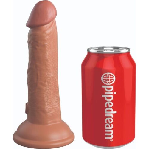 Dildo KING COCK Elite 15,2 cm s vibrací