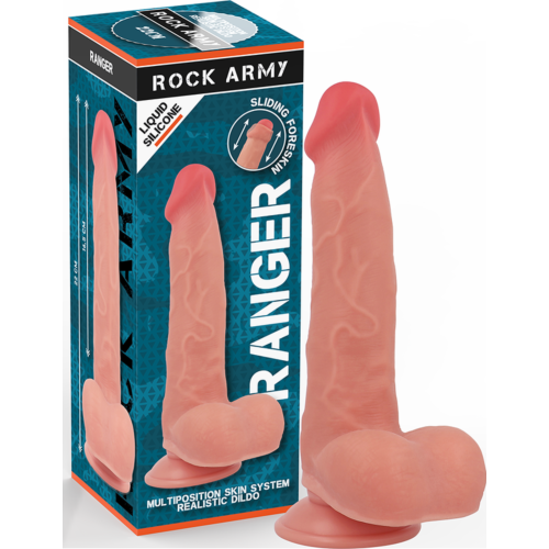 Dildo Rock Army Ranger 22 cm | Realistická stimulace