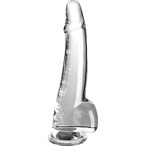 Dildo King Cock Clear 19 cm s varlaty
