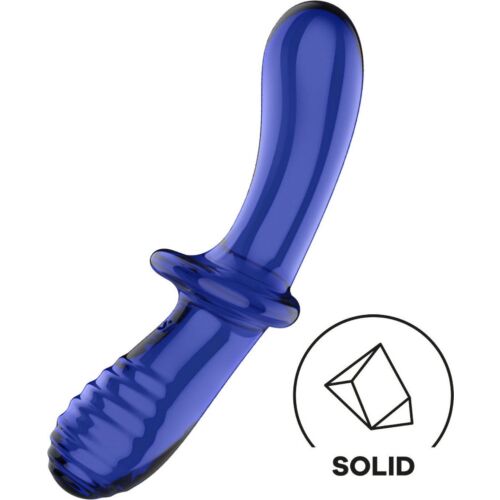 Dildo Satisfyer Crystal Double pro intenzivní stimulaci