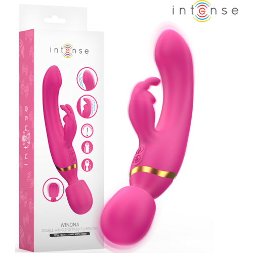 Vibrátor INTENSE FUN Winona 2 v 1 pro dvojitou stimulaci