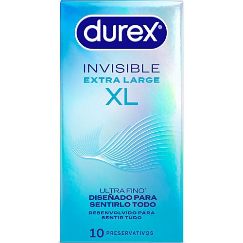 Kondomy Durex Invisible XL s ultra tenkým designem