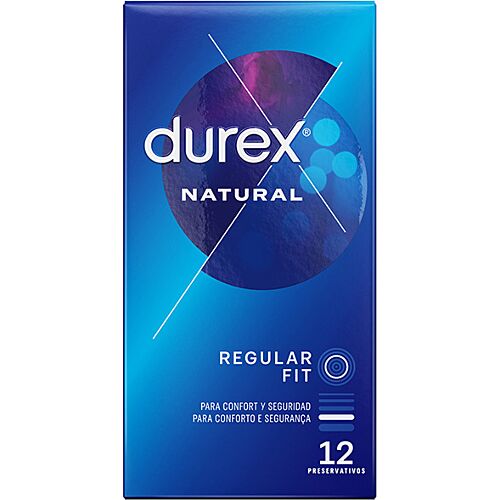 Kondomy Durex Natural Plus 12 ks s easy on formou