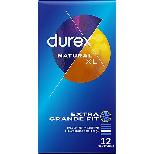 Kondomy Durex Natural XL - Extragrande pohodlí