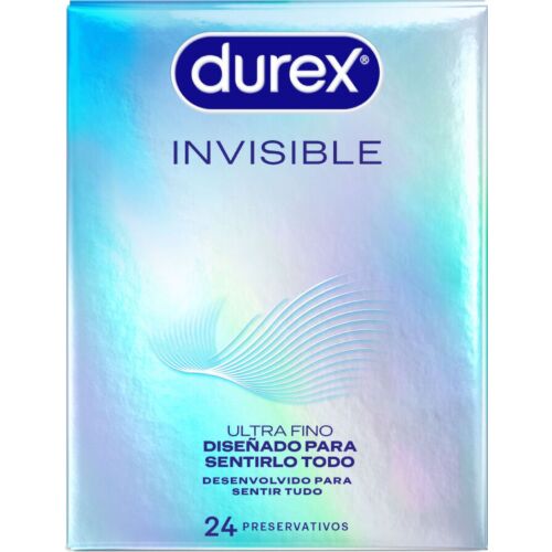 Kondomy DUREX Ultra Thin Invisible 24 ks