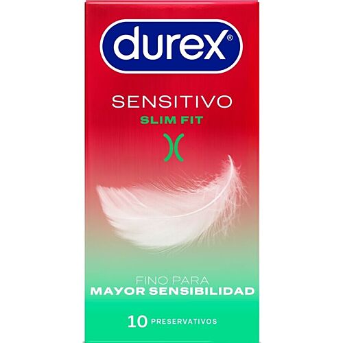 Kondom DUREX SENSITIVO SLIM FIT s tenčími stěnami