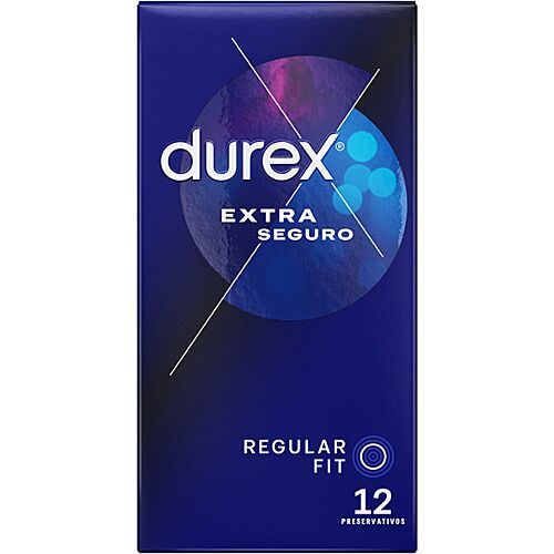Kondomy Durex Extra Seguro - 12 kusů pro větší ochranu