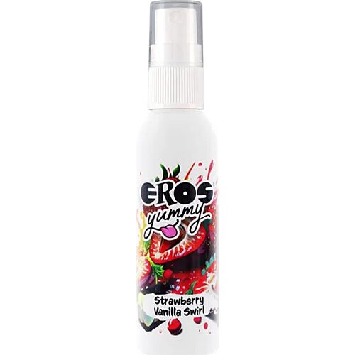 Tělový sprej EROS Classic Line jahoda a vanilka 50 ml