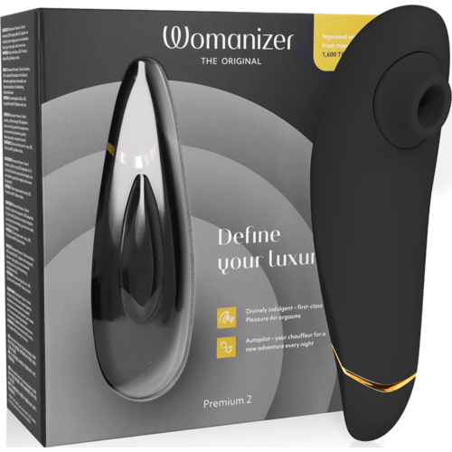 Vibrátor Womanizer Premium 2 s technologií Pleasure Air