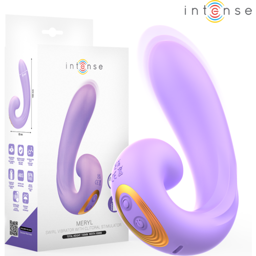 Vibrátor Intense Fun Meryl s dvojnásobnou vibrací