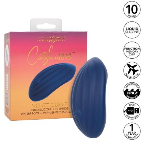 Stimulátor Calexotics Cashmere Velvet Curve pro intenzivní sání