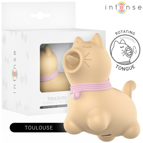 Stimulátor Intense Fun Toulouse s rotujícími jazyky