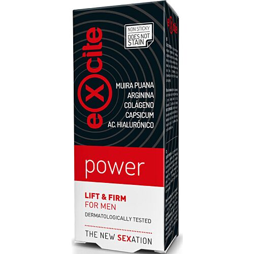 Gel na potenciaci erekce Excite Power Gel 20 ml s účinkem povzbuzení
