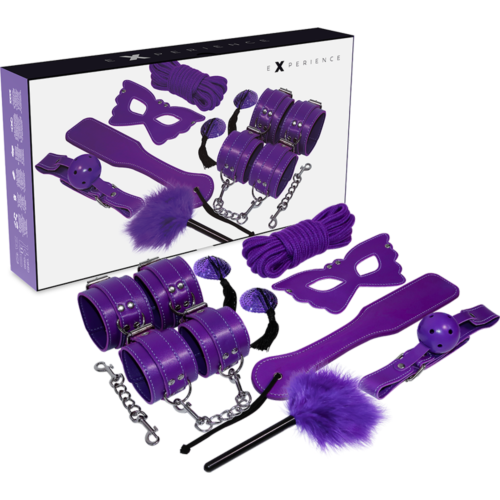 Set BDSM Loviux Purple s 8 kusy