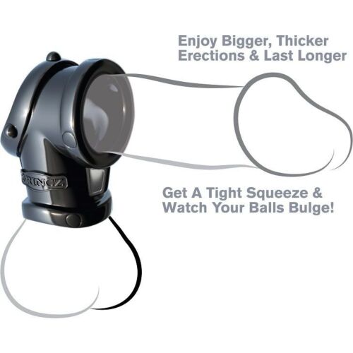 Kroužek Fantasy C-Ringz Cock Pipe s stimulátorem