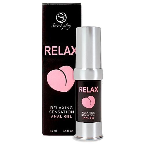 Lubrikant Secretplay Gel Anal Relax 15 ml pro uvolnění