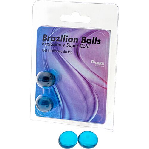 Gel na stimulaci Taloka Brazilian Balls s chladivým efektem