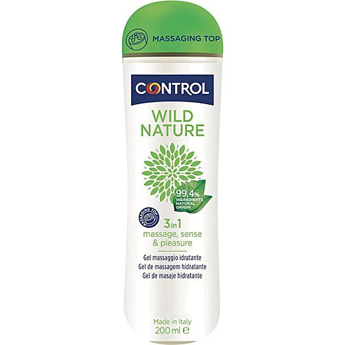 Gel na masáže Control Lubes Wild Nature 200ml