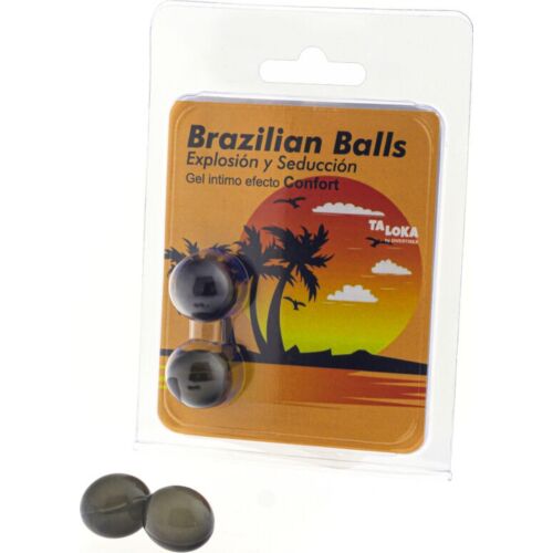 Lubrikant Taloka Brazilian Balls s excitujícím gelem